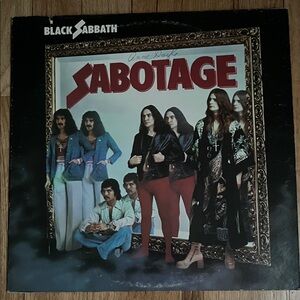 Sabotage Vinyl Record - Black Cover